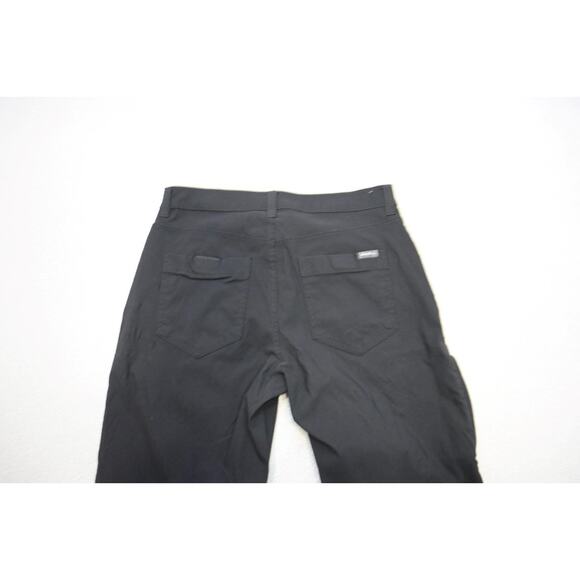 Eddie Bauer Camp Tech Pants Black Nylon Hiking Athetic Mens Size 32 x 30 - Picture 6 of 8